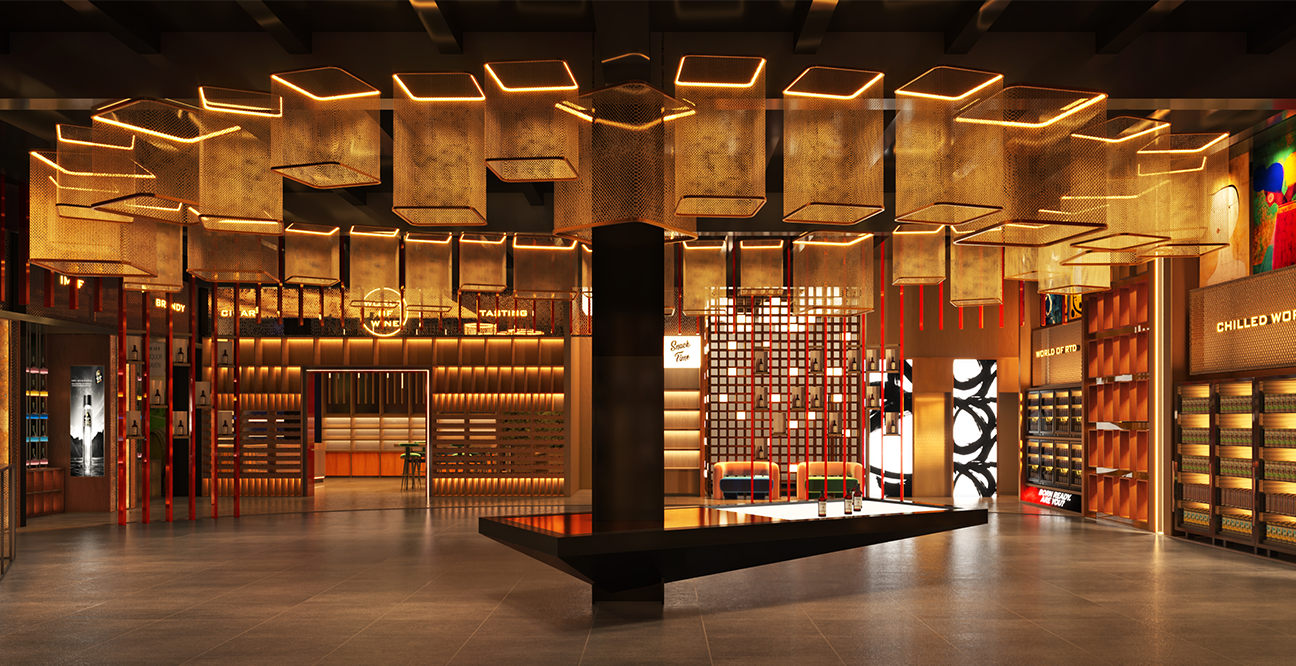 Raw Liquor Heaven Vijayawada interior